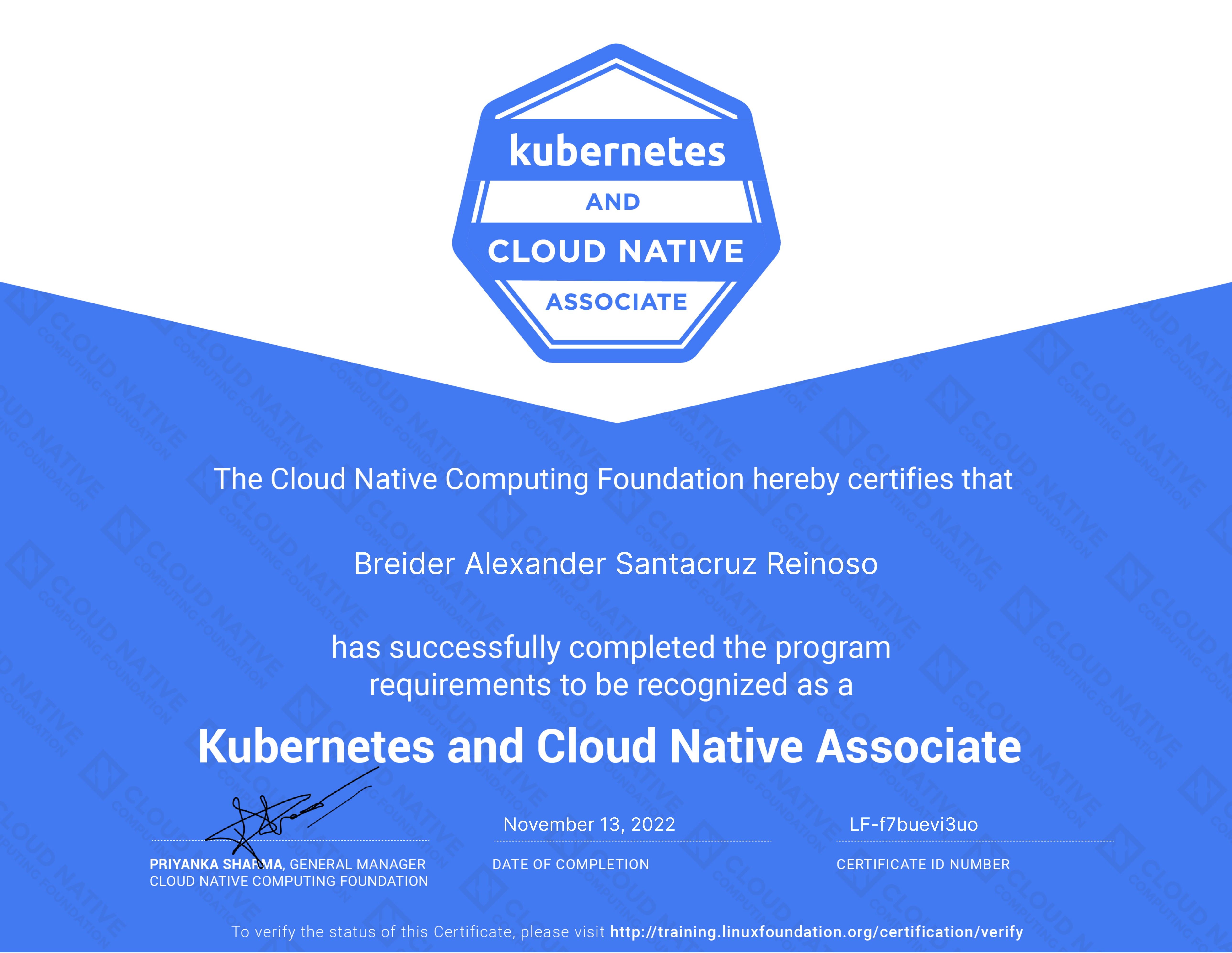 Kubernetes and Cloud Native Associate